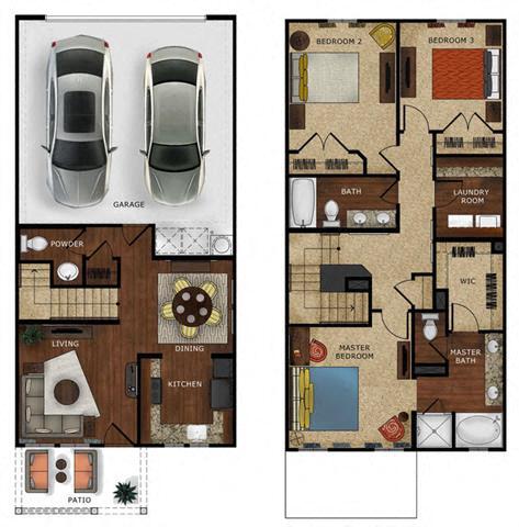 Floorplan - The Vines at Riverpark