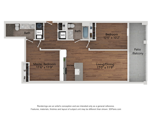 Floorplan - Monroe Aberdeen Place