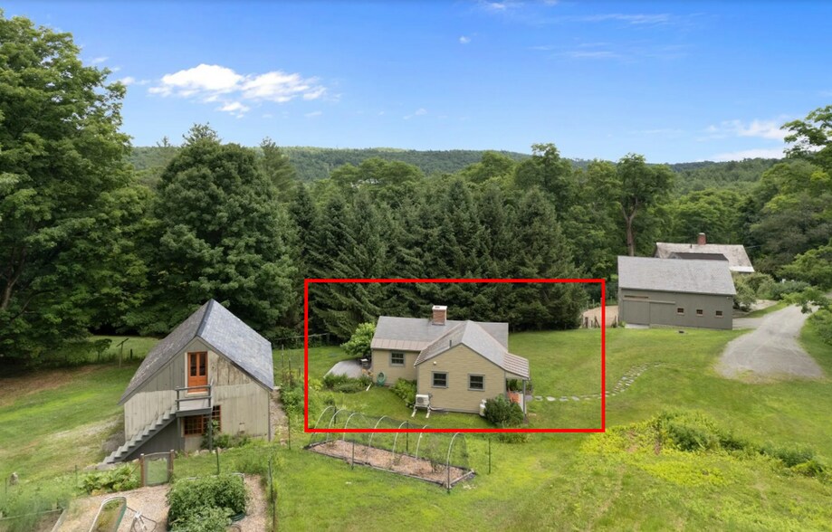 Location on property - 232 Butternut Hill Rd