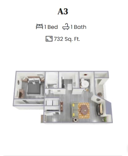 Floorplan - Tides at Eastchase
