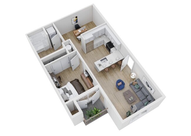Floorplan - Walnut Trail Apartments