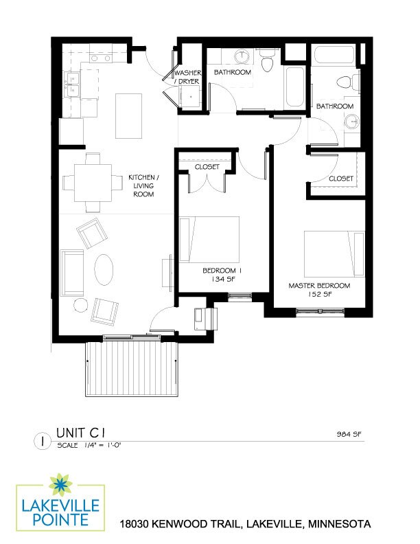 Floorplan - Lakeville Pointe Apartments