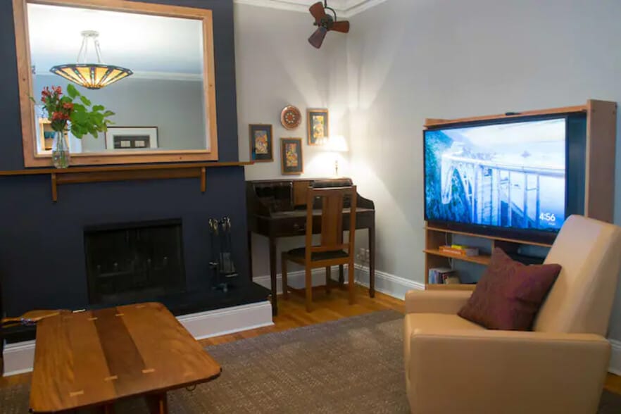 wide screen Roku TV - high speed internet included - 18 Schermerhorn St