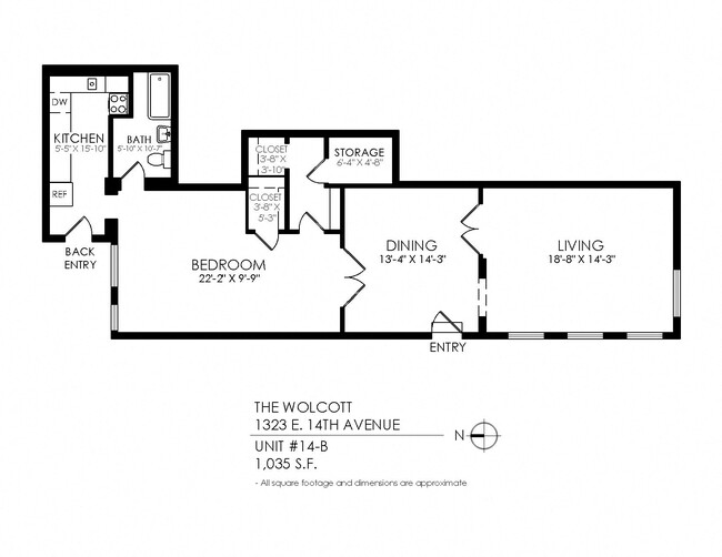 Floorplan - The Wolcott