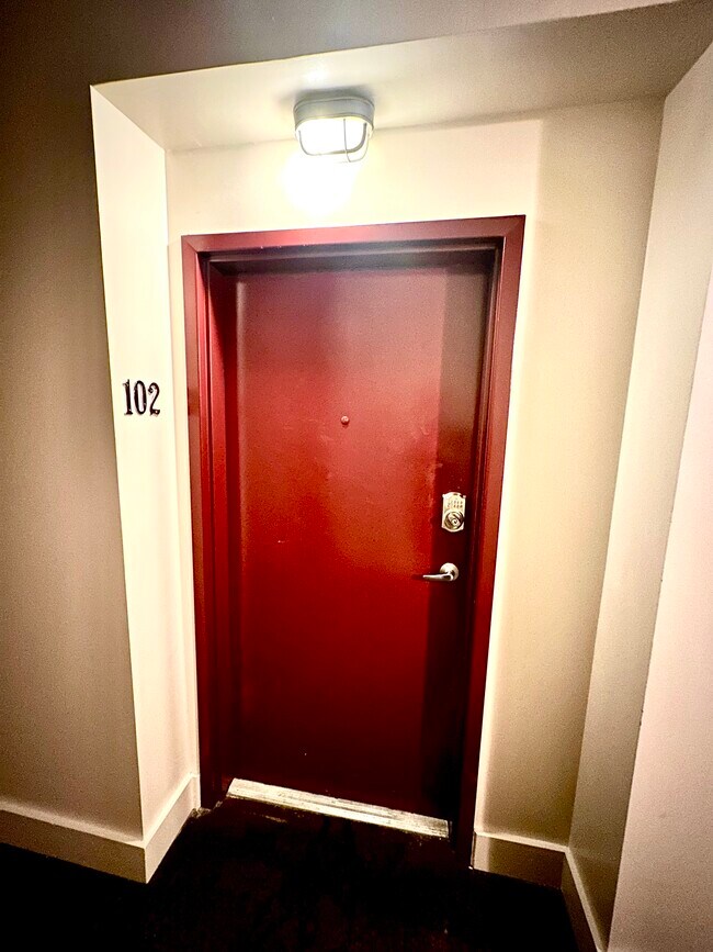 Front Door of Unit - 55 S Harding St