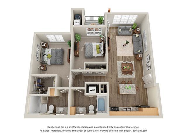 Floorplan - Timbers at Hickory Tree