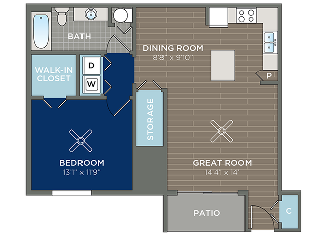 Floorplan - Courtyards at Estero