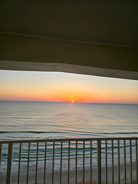 Sunrise from Balcony - 89 S Atlantic Ave