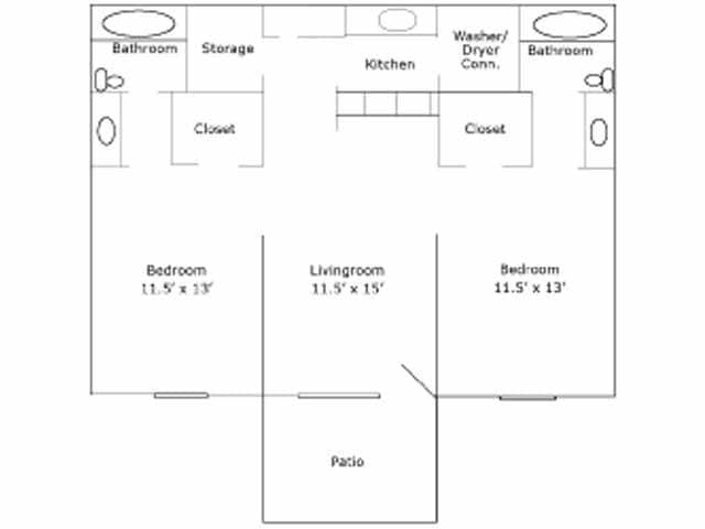 Floorplan - Heritage Place Apartment Homes