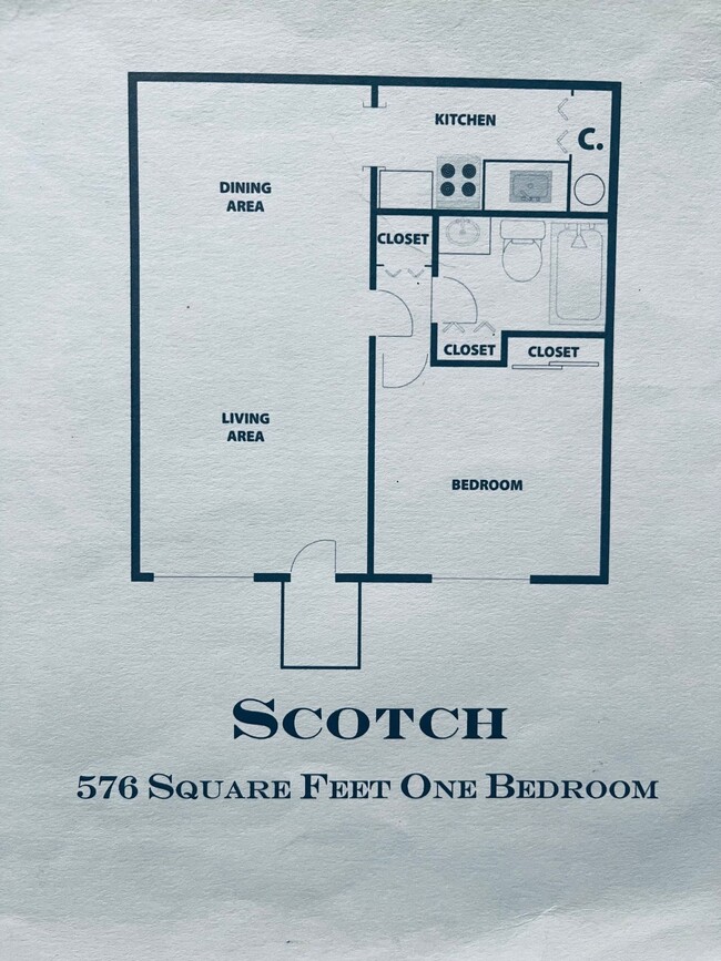 Floorplan - Pine Grove Apartments