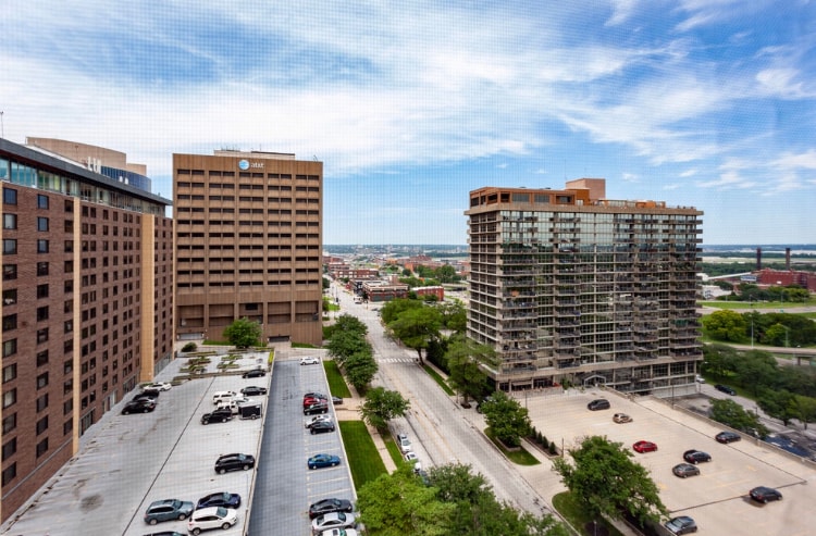 View from Family Room - 700 E 8th St