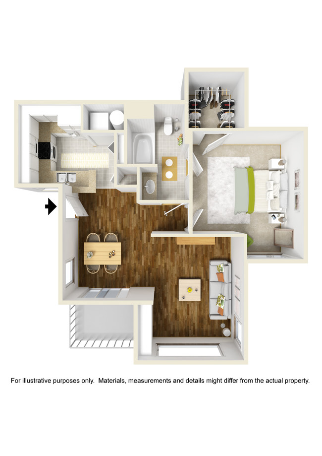 Floorplan - Atwood Apartments