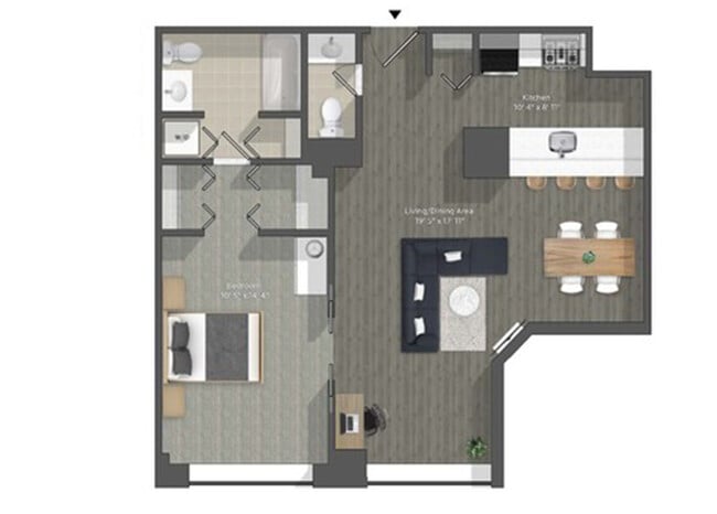 Floorplan - Walnut Street Apartments