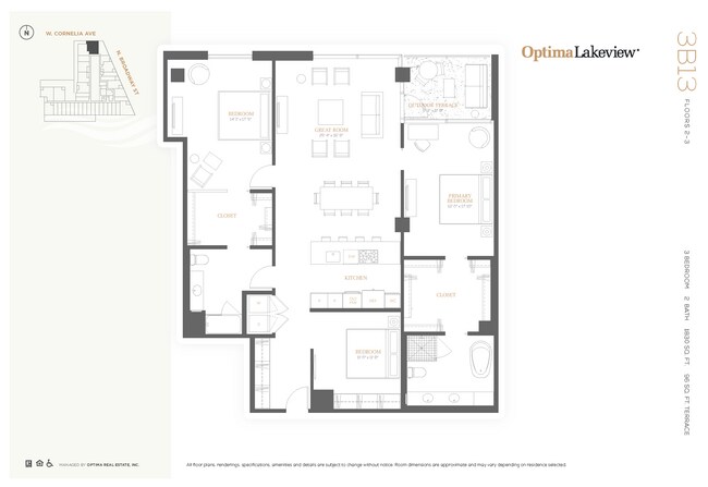Floorplan - Optima Lakeview