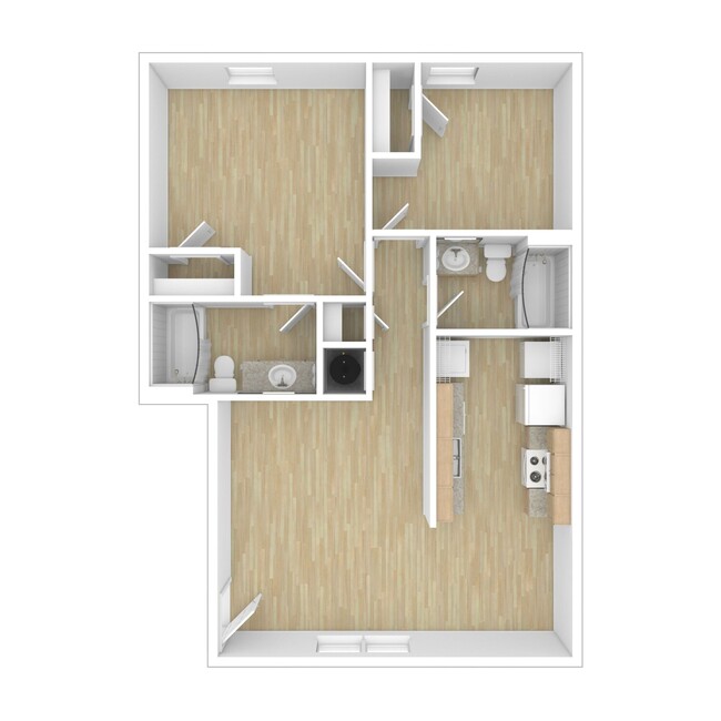 Floorplan - Parkridge Apartments