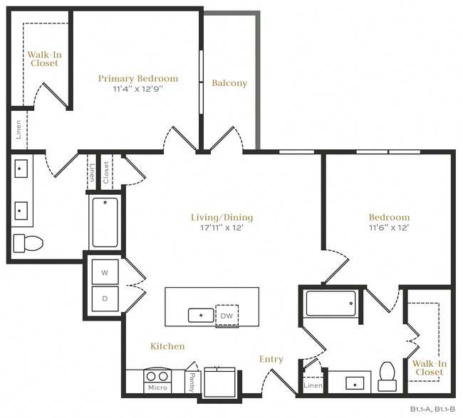 Floorplan - Alexan Main Street