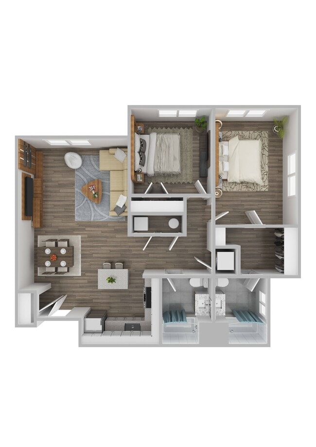 Floorplan - Willow Manor at Cabin Branch (Senior 62+)