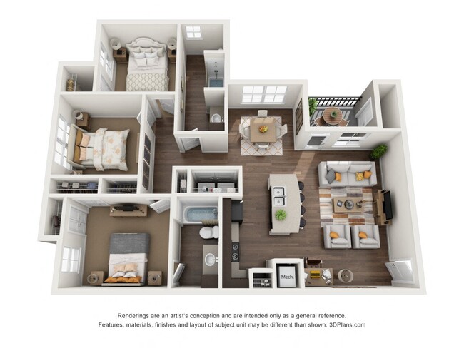 Floorplan - Gristmill at Tuscany Park