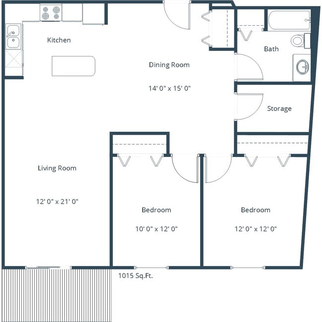 Floorplan - Sunwood Apartment Community