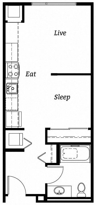 Floorplan - Cook Street