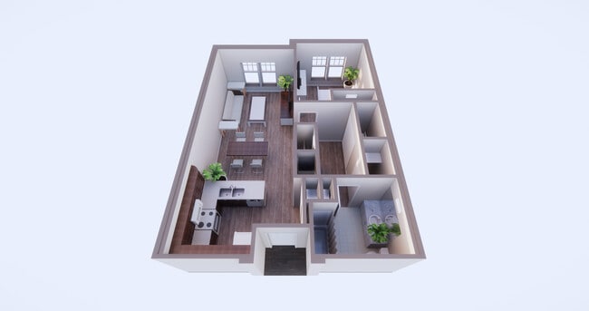Floorplan - Country Club Estates - Senior Living Center