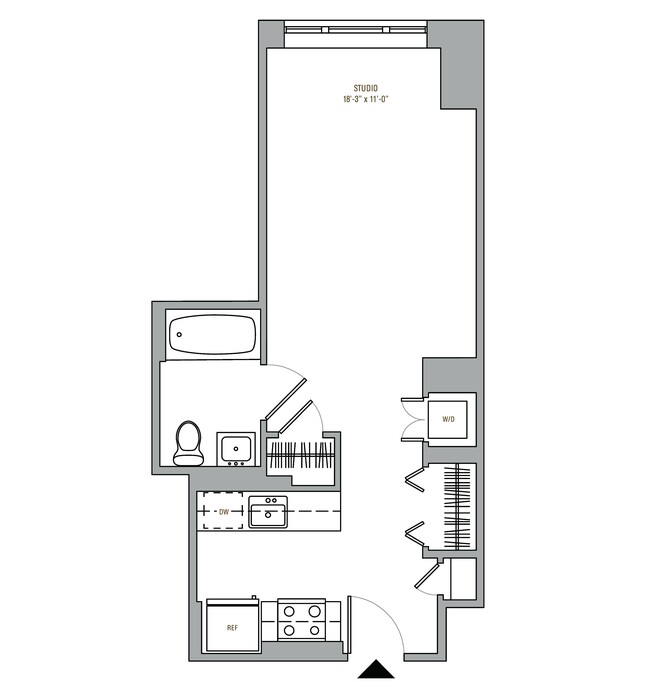 Floorplan - Hoyt & Horn Apartments