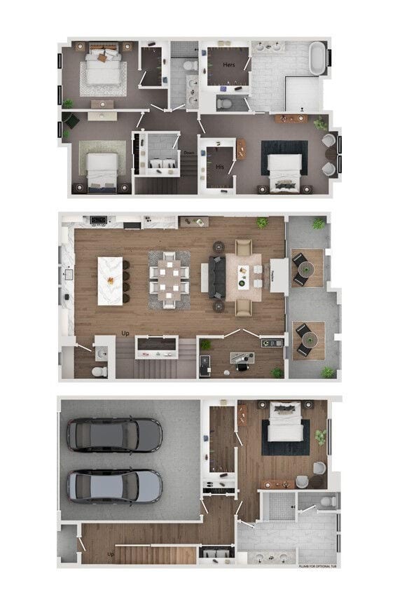 Floorplan - The Townes at SouthPark