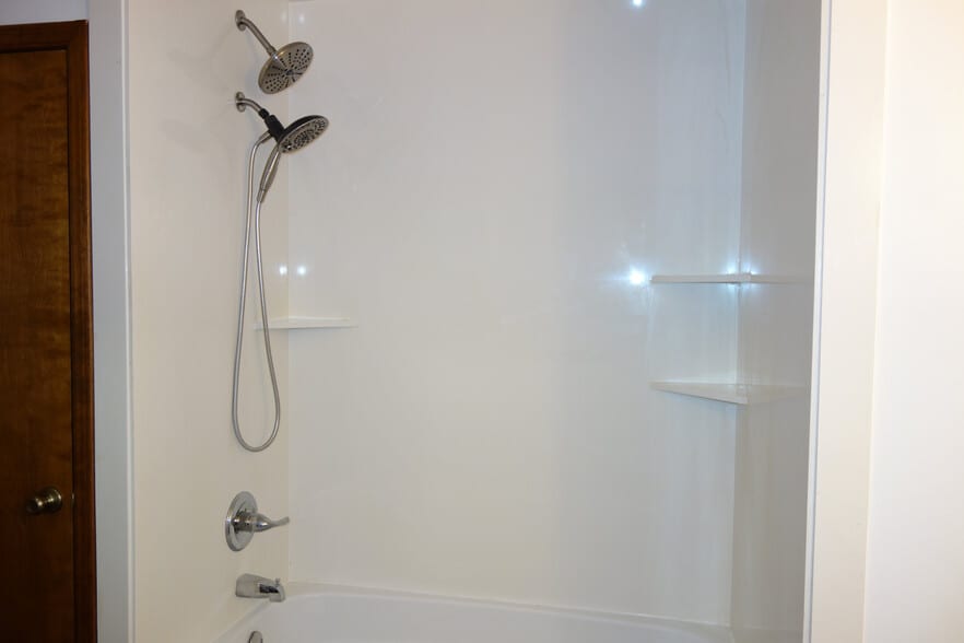 Master bath Shower - 7116 S Indianapolis Ave