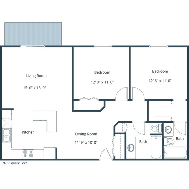 Floorplan - Sunwood Apartment Community