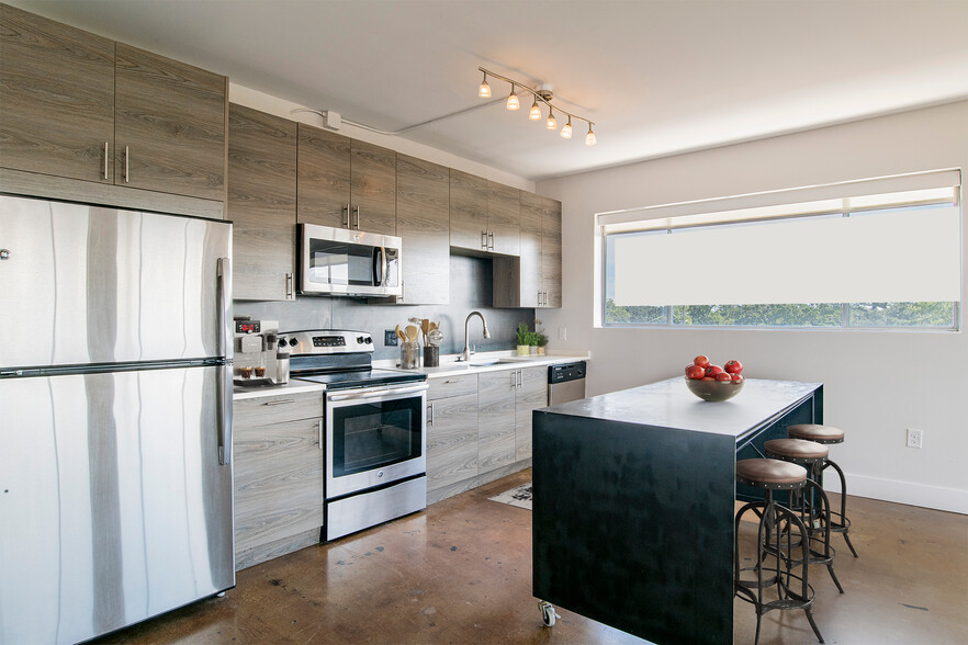 Open and Spacious Kitchen - Marine St. Lofts