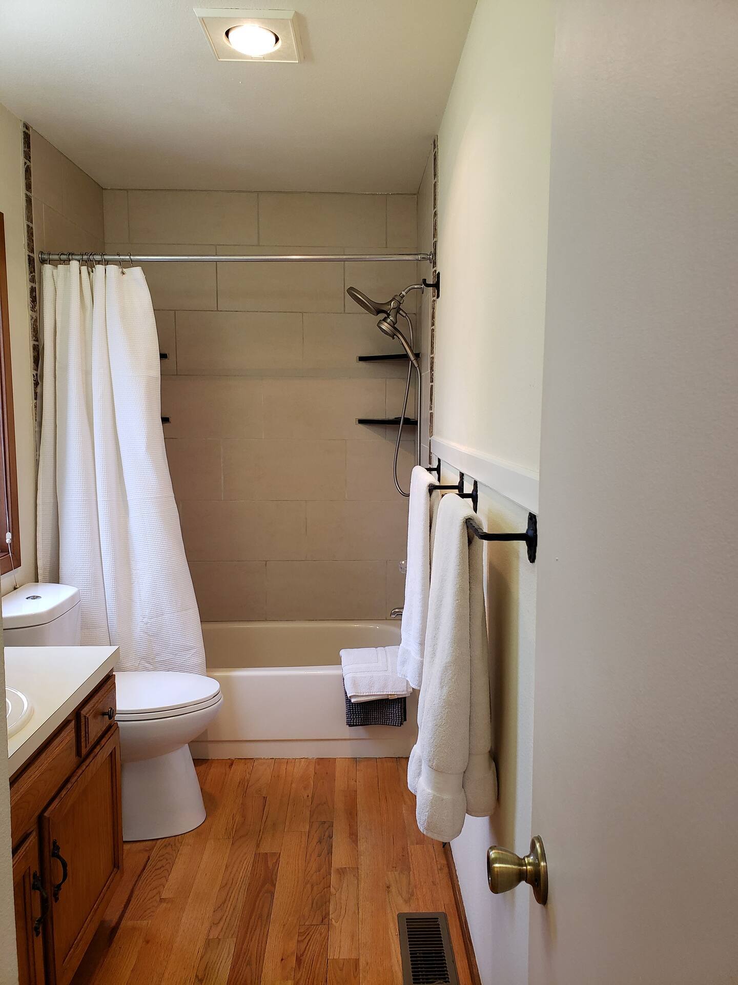 Bathroom w/ Renovated Shower - 780 Utica Ave