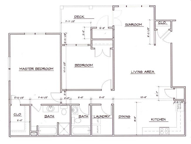 2BR/2BA - The Madison at Village Green