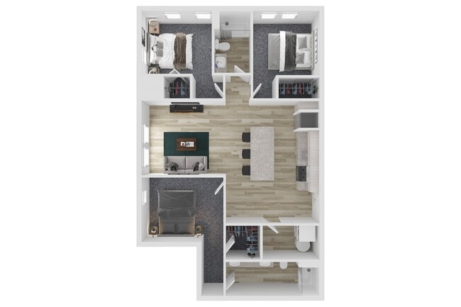 Floorplan - The Clara Apartments