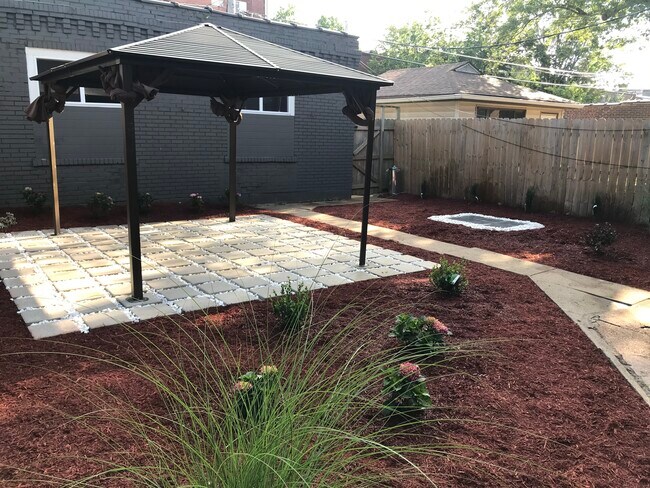 back yard - 3632 Wyoming St