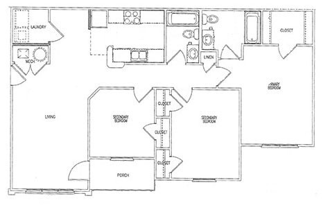 Floorplan - North Grove Apartments