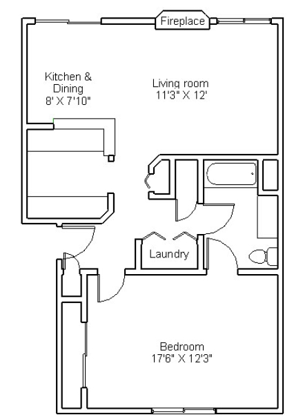 1BR/1BA - Maple Ridge Apartments