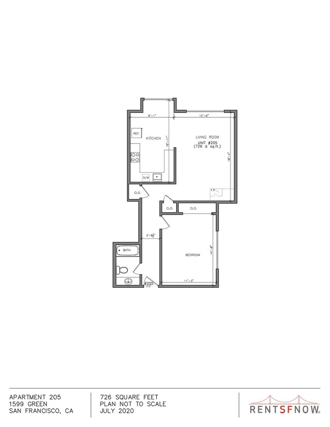 Floorplan - 1599 Green