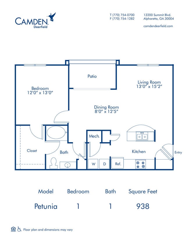 Floorplan - Camden Deerfield