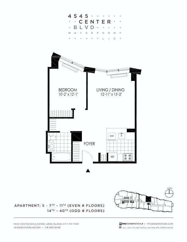 Floorplan - 4545 Center Blvd