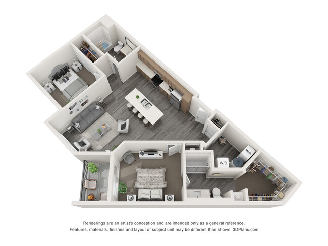 Floorplan - Cortland on the River