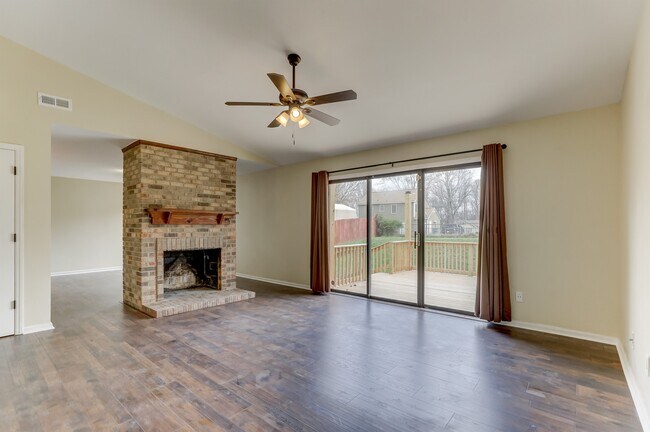 Family Room w/Fireplace - 5321 Reedham Ct