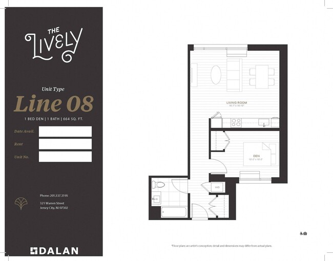 Floorplan - The Lively