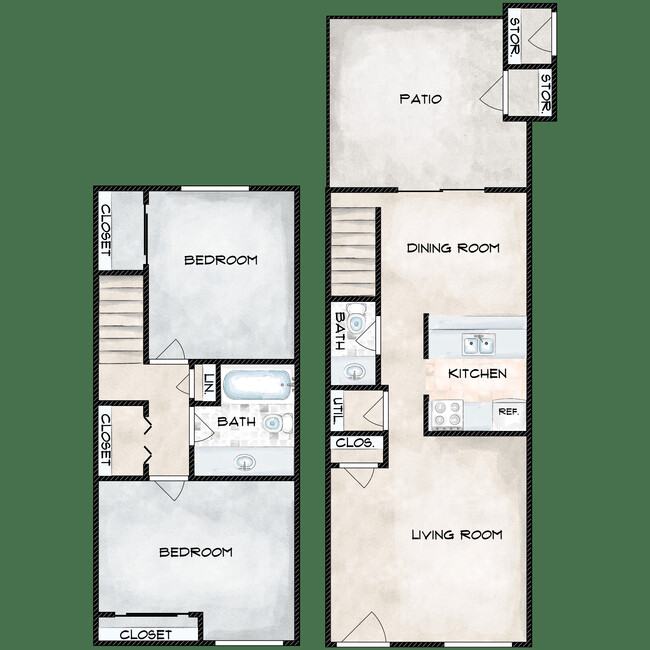 Floorplan - Waterfront Terrace