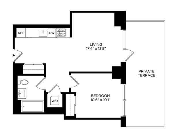 Floorplan - Lincoln at Bankside