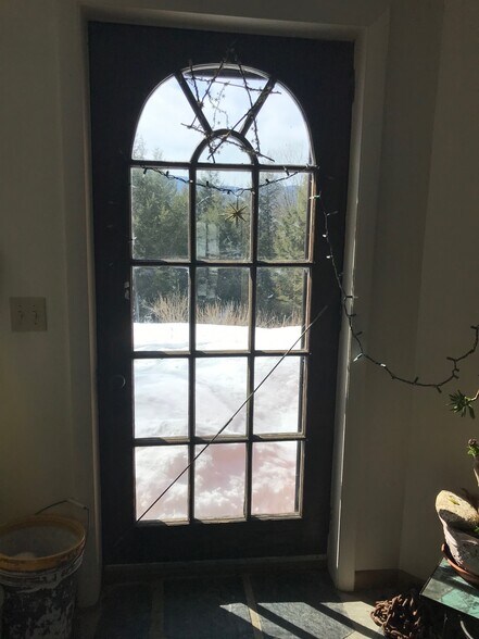 View to backyard as you enter - 657 Maple Hill Rd