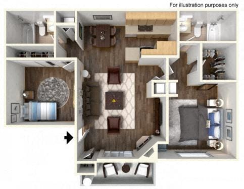 Floorplan - Cheyenne Villas