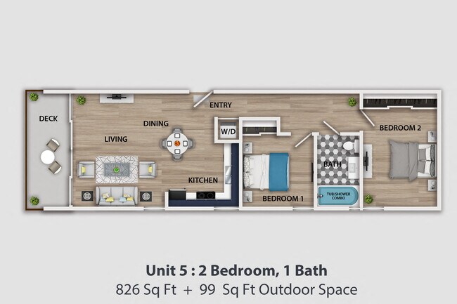 Floorplan - The Lex @ 4522 Lexington