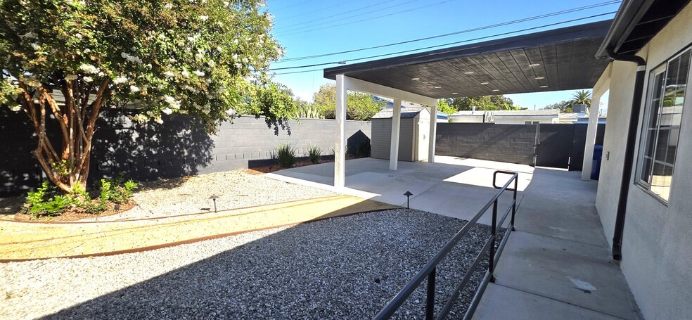 Backyard - 13821 Burton St
