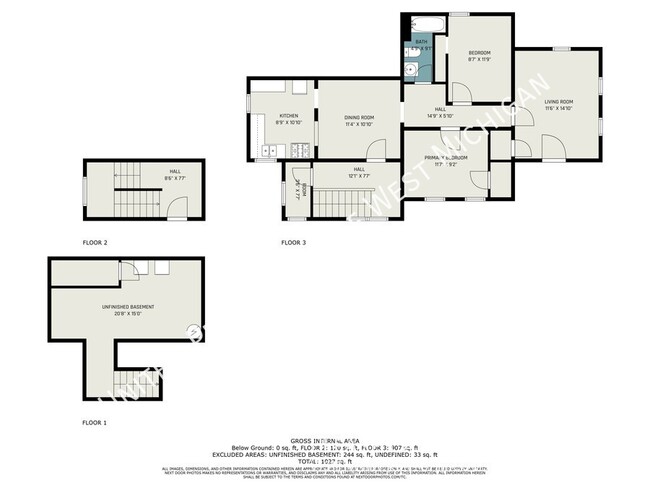 Building Photo - Available Now | 3 Bed 1 Bath Apartment in ...