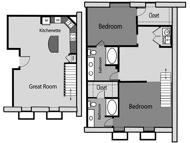 Floorplan - East End Lofts